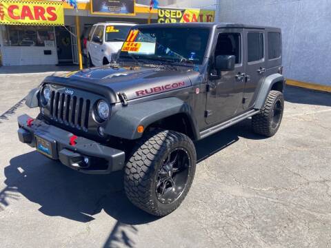 2017 Jeep Wrangler Unlimited for sale at Speciality Auto Sales in Oakdale CA