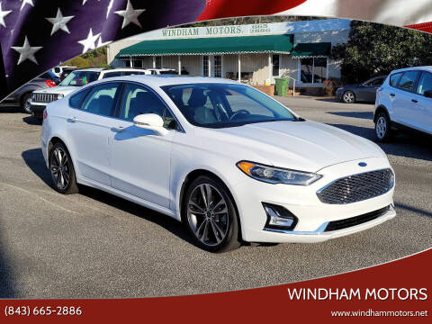 2019 Ford Fusion for sale at Windham Motors in Florence SC