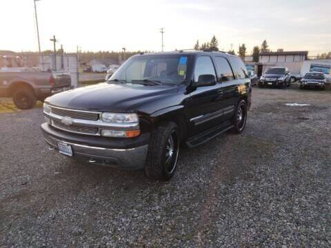 2004 Chevrolet Tahoe for sale at DISCOUNT AUTO SALES LLC in Spanaway WA