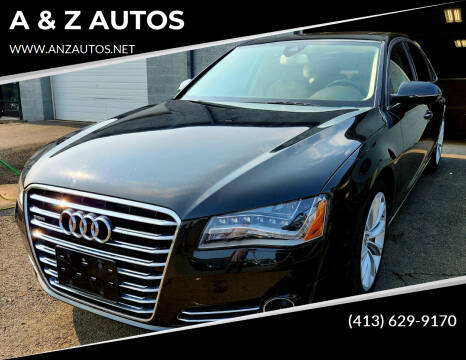 2011 Audi A8 L for sale at A & Z AUTOS in Westfield MA