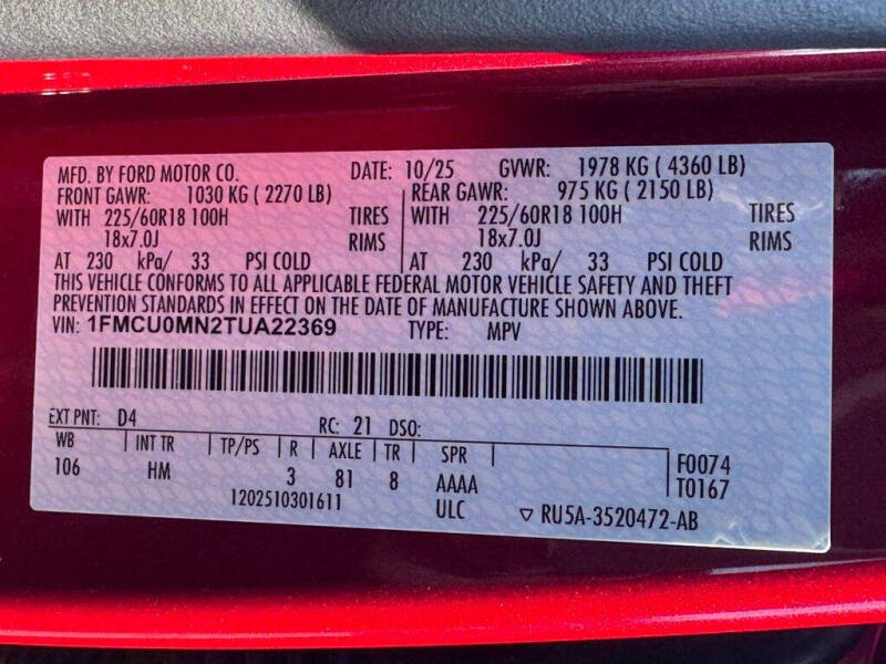 2026 Ford Escape ST-Line