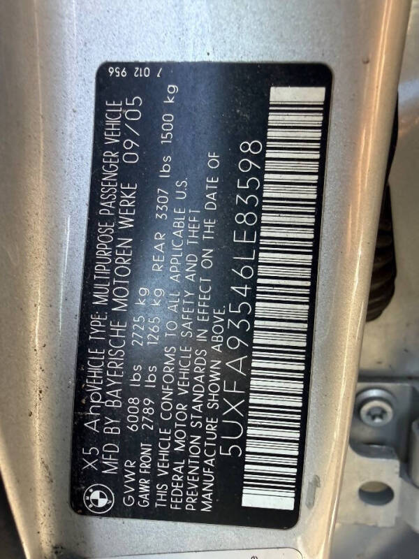 2006 BMW X5 4.8is
