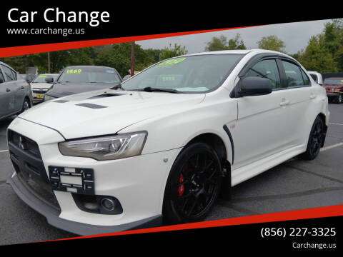 2012 Mitsubishi Lancer Evolution for sale at Car Change in Sewell NJ