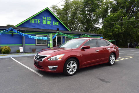 2014 Nissan Altima for sale at RITE RIDE INC. in Murfreesboro TN