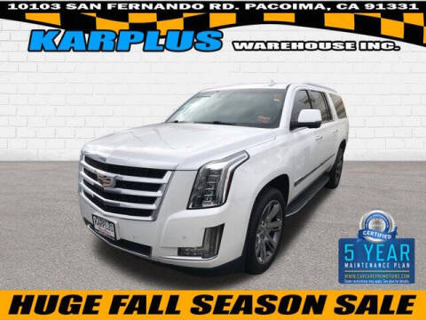 2016 Cadillac Escalade ESV for sale at Karplus Warehouse in Pacoima CA