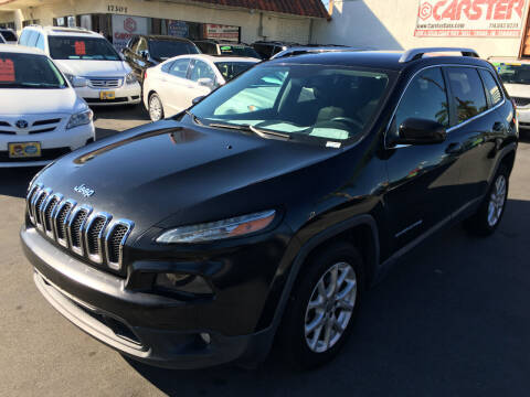2014 Jeep Cherokee for sale at CARSTER in Huntington Beach CA