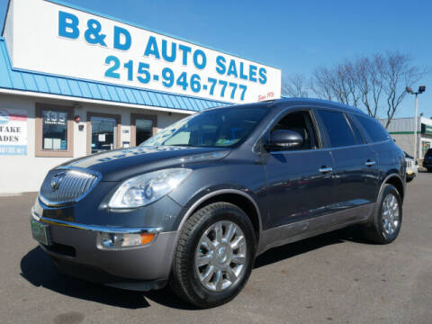 2012 Buick Enclave for sale at B & D Auto Sales Inc. in Fairless Hills PA
