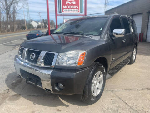 2006 Nissan Armada for sale at C & A Millennium Motors in Attleboro MA