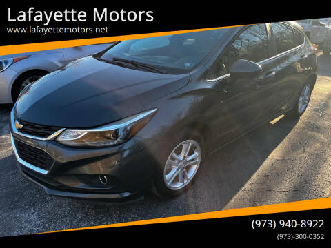 2018 Chevrolet Cruze for sale at Lafayette Motors in Lafayette NJ