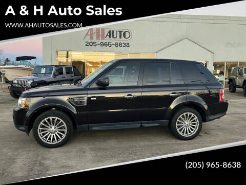 2011 Land Rover Range Rover Sport for sale at A & H Auto Sales in Clanton AL