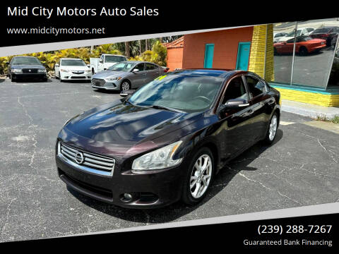 2014 Nissan Maxima for sale at Mid City Motors Auto Sales in Fort Myers FL