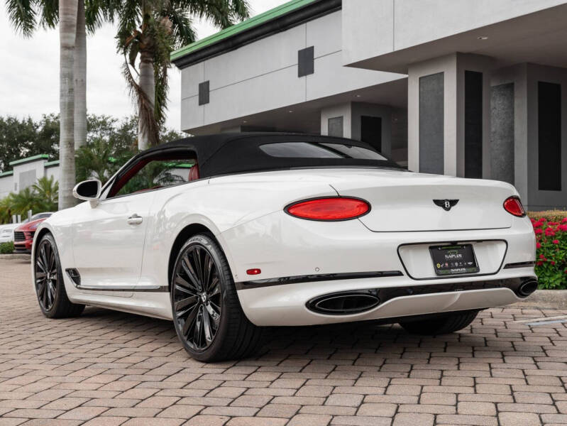 2022 Bentley Continental GTC Speed