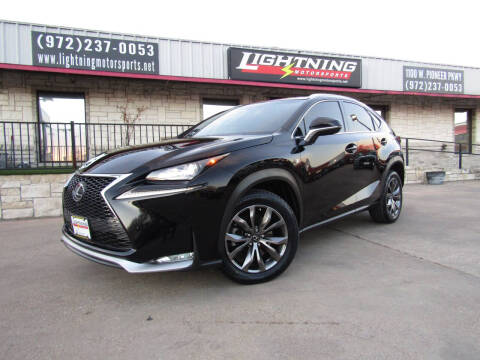 2015 Lexus NX 200t for sale at Lightning Motorsports in Grand Prairie TX