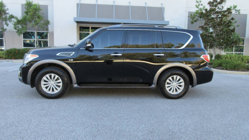 Used 2017 Nissan Armada SV with VIN JN8AY2ND3H9005743 for sale in Largo, FL