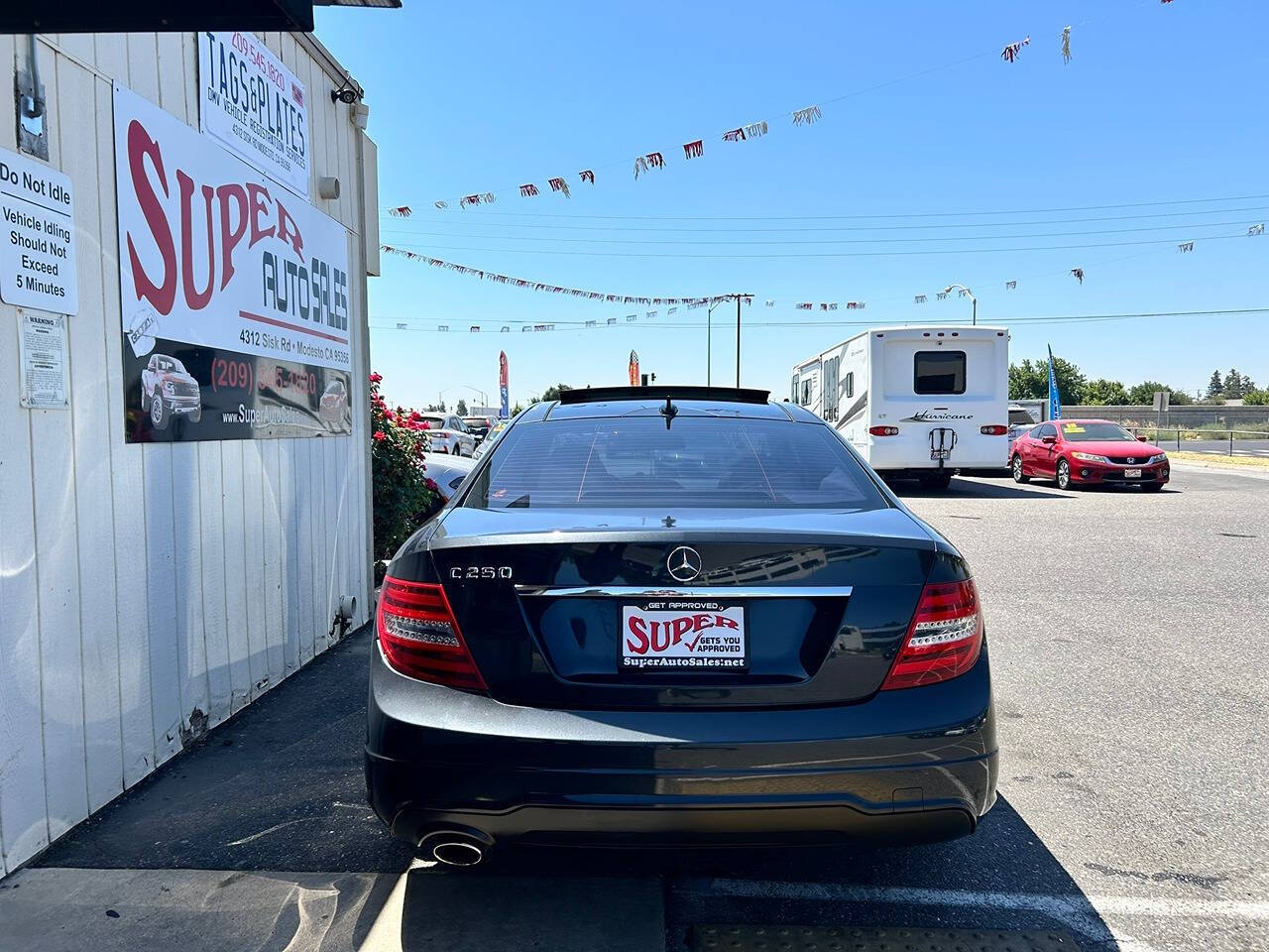 2012 Mercedes-Benz C-Class for sale at Super Auto Sales Modesto in Modesto, CA