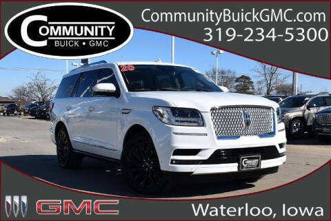 2020 Lincoln Navigator for sale at Community Buick GMC in Waterloo IA