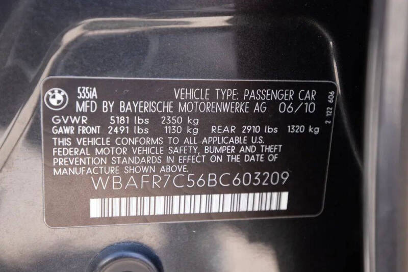 2011 BMW 5 Series 535i