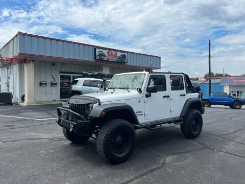 2015 Jeep Wrangler Unlimited for sale at 4X4 Rides in Hagerstown MD
