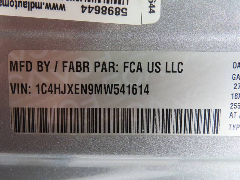 2021 Jeep Wrangler Unlimited