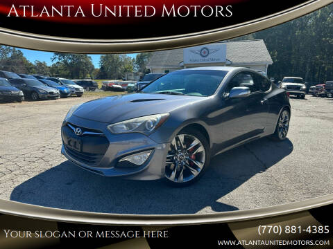 2015 Hyundai Genesis Coupe for sale at Atlanta United Motors in Jefferson GA