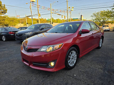 2014 Toyota Camry for sale at Cedar Auto Group LLC in Akron OH