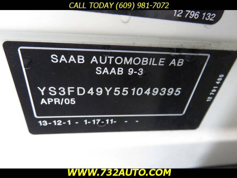 2005 Saab 9-3 Arc