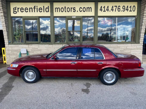 1999 Mercury Grand Marquis for sale at GREENFIELD MOTORS in Milwaukee WI