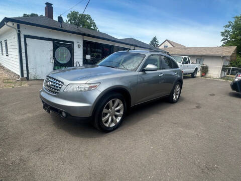 2003 Infiniti FX45 for sale at AUTO HUB in Salem OR