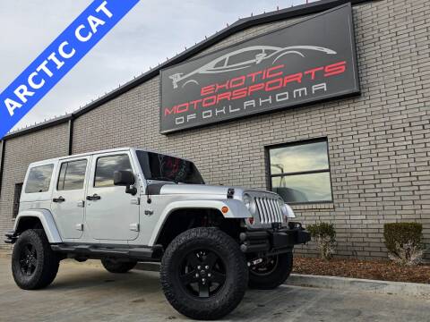 2012 Jeep Wrangler Unlimited for sale at Exotic Motorsports of Oklahoma in Edmond OK