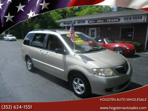 2002 Mazda MPV for sale at HOGSTEN AUTO WHOLESALE in Ocala FL