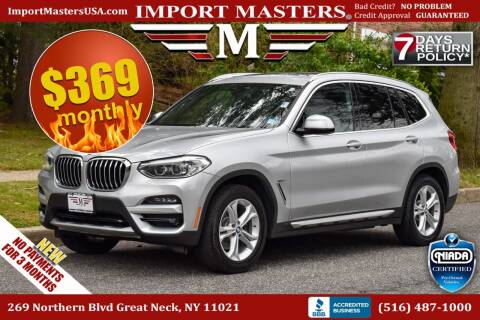 2020 BMW X3 for sale at Import Masters in Great Neck NY