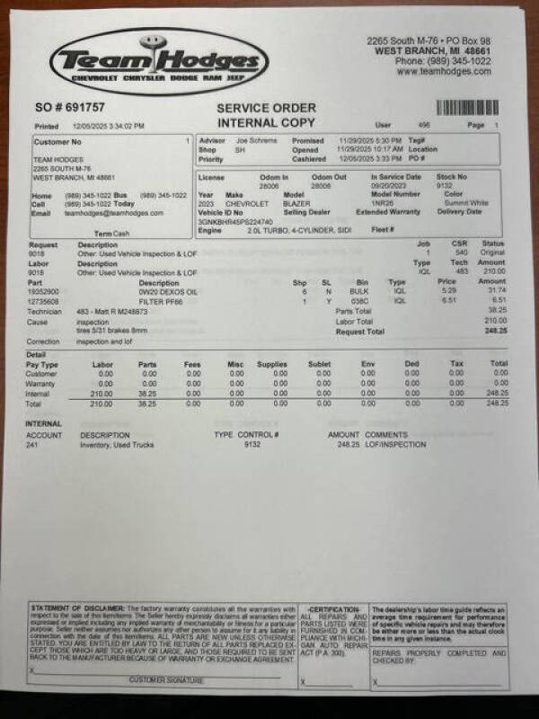 2023 Chevrolet Blazer LT