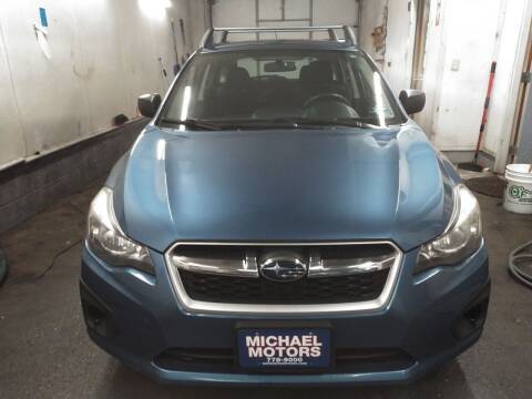 2014 Subaru Impreza for sale at MICHAEL MOTORS in Farmington ME