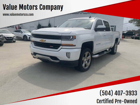 2018 Chevrolet Silverado 1500 for sale at Value Motors Company in Marrero LA