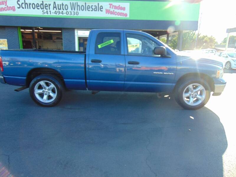 2004 Dodge Ram 1500 for sale at Schroeder Auto Wholesale in Medford OR