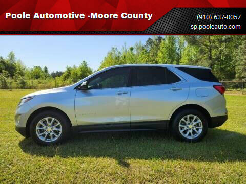2018 Chevrolet Equinox for sale at Poole Automotive in Laurinburg NC