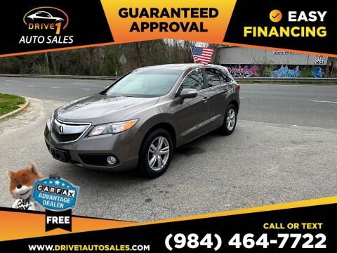 2013 Acura RDX for sale at Drive 1 Auto Sales in Wake Forest NC