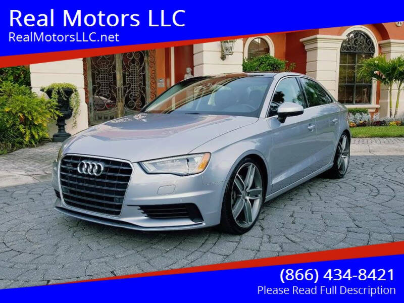 2015 Audi A3 for sale at Real Motors LLC in Clearwater FL