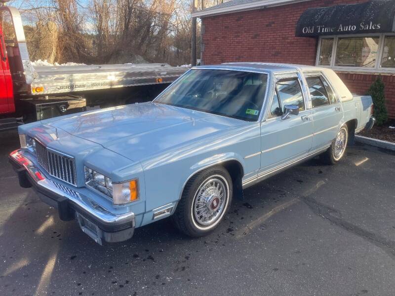 1986 Mercury Grand Marquis for sale at Old Time Auto Sales, Inc in Milford MA