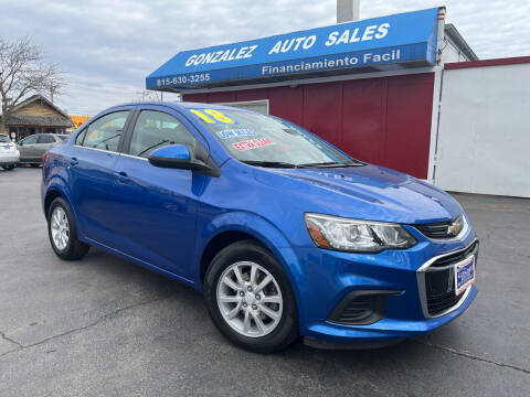 2018 Chevrolet Sonic for sale at Gonzalez Auto Sales in Joliet IL