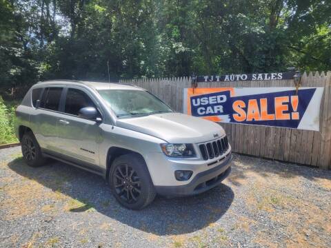 2015 Jeep Compass for sale at TJT AUTO SALES and RED ROSE DETAIL CENTER in Manheim PA
