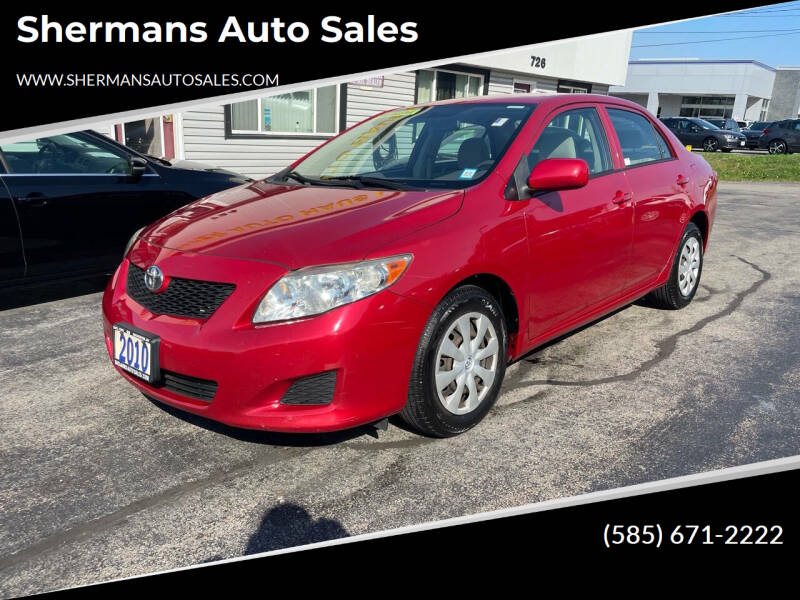 2010 Toyota Corolla for sale at Shermans Auto Sales in Webster NY