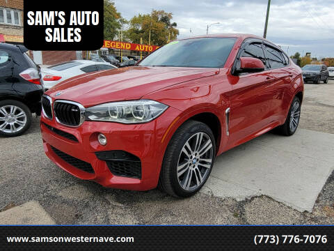 2015 BMW X6 M for sale at SAM'S AUTO SALES in Chicago IL