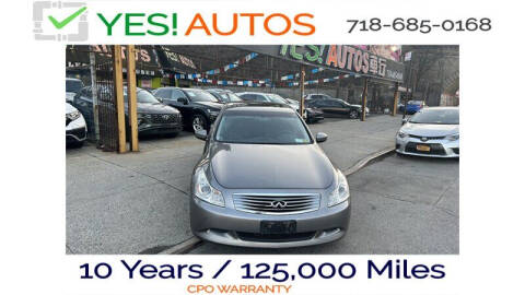 2009 Infiniti G37 Sedan for sale at Yes Auto in Elmhurst NY