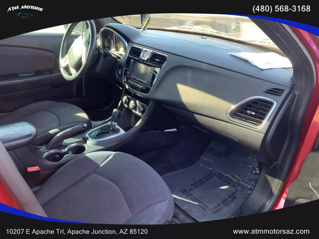 2012 Chrysler 200 for sale at ATM MOTORS in Apache Junction, AZ