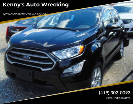 2020 Ford EcoSport for sale at Kenny's Auto Wrecking in Lima OH