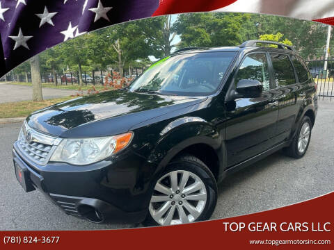 2012 Subaru Forester for sale at Top Gear Cars LLC in Lynn MA