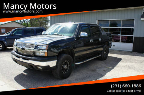 2004 Chevrolet Avalanche for sale at Mancy Motors in Mancelona MI