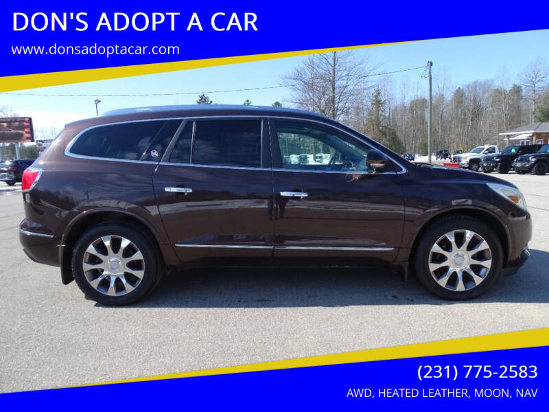 2016 Buick Enclave for sale at DON'S ADOPT A CAR in Cadillac MI