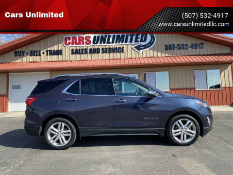2018 Chevrolet Equinox for sale at Cars Unlimited in Marshall MN